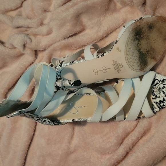 Jessica Simpson Zebra Print sz 10 - Picture 2 of 2